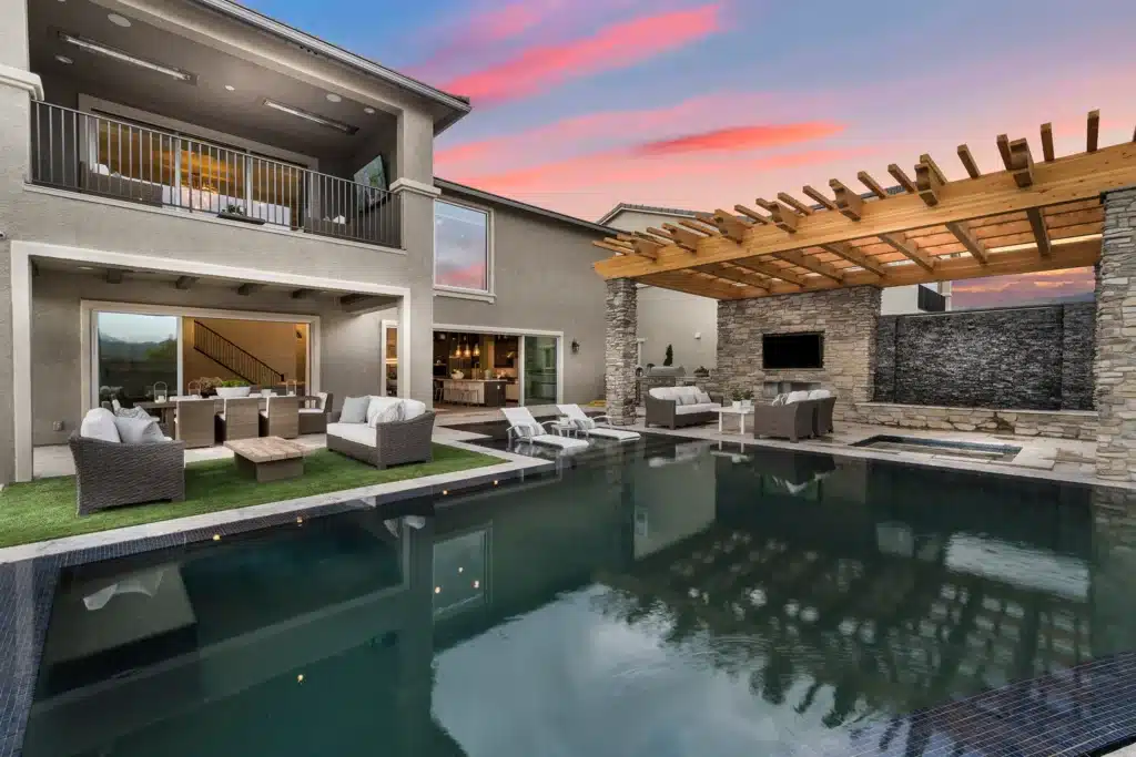 Custom pool by Edgewater Custom Pools &ndash; Toll Brothers Reno Diamond Crest Portillo Online