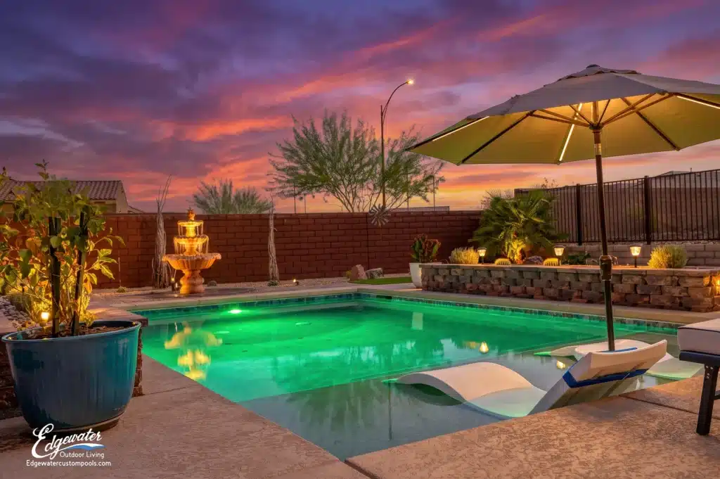 Custom pool by Edgewater Custom Pools &ndash; Bonanza Peak