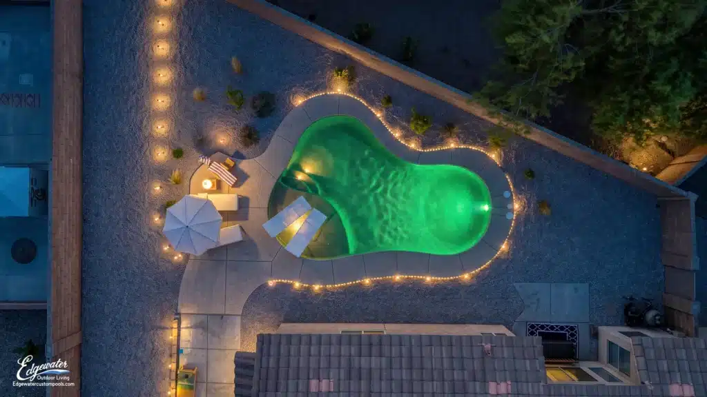 Custom pool by Edgewater Custom Pools &ndash; Bright Heights