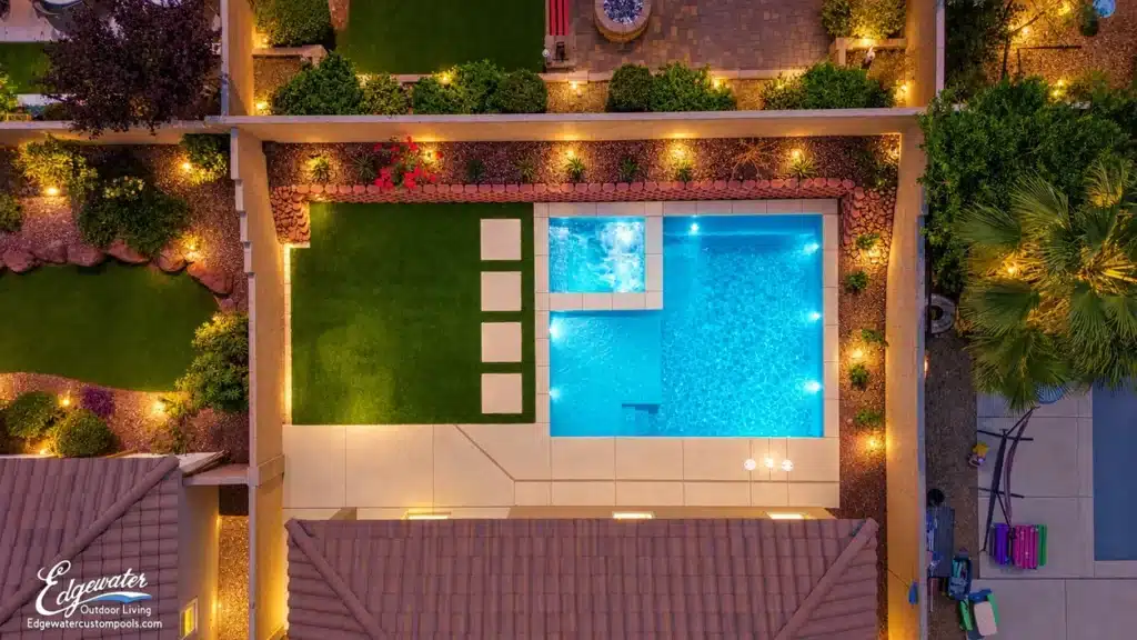 Custom pool by Edgewater Custom Pools &ndash; Twilight